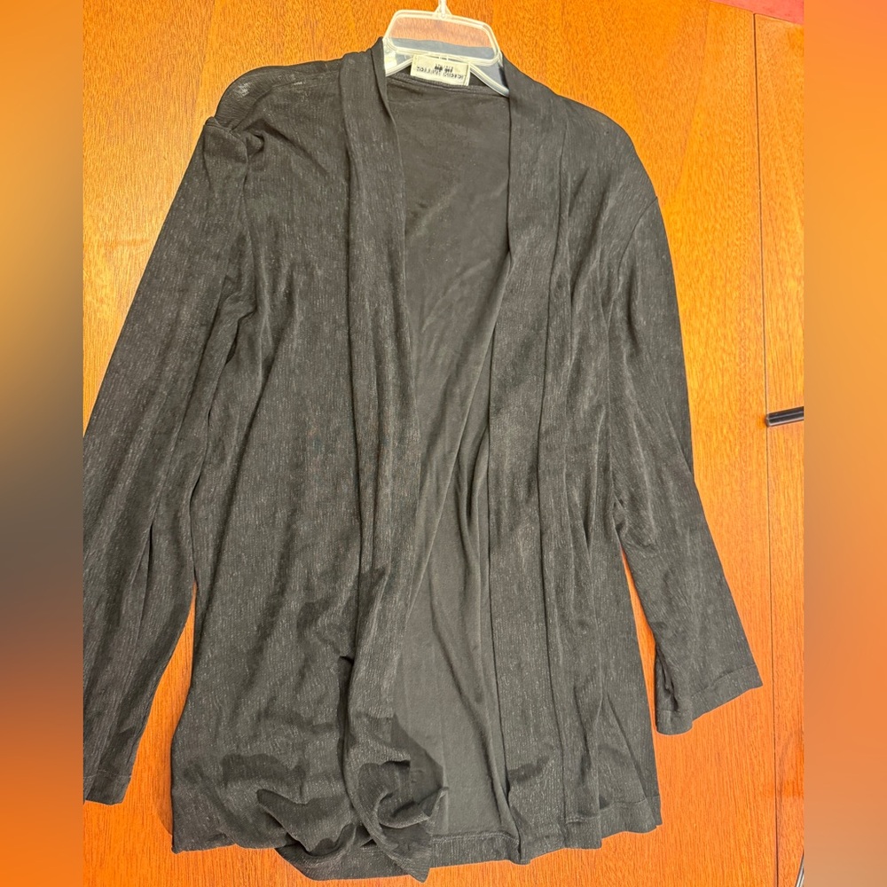 Bettina Riedel summer Black Cardigan